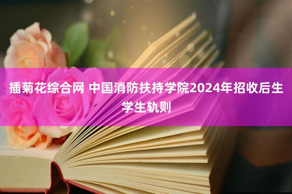 插菊花综合网 中国消防扶持学院2024年招收后生学生轨则