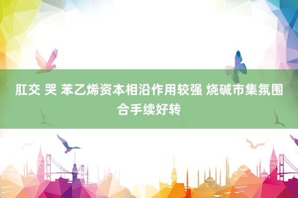 肛交 哭 苯乙烯资本相沿作用较强 烧碱市集氛围合手续好转